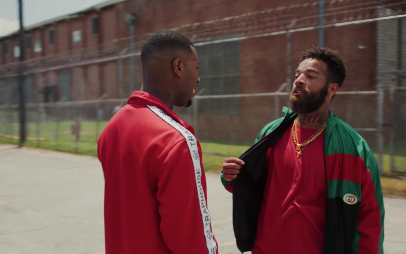 Gucci Men's Track Jacket in P-Valley S02E02 Seven Pounds of Pressure (2022)