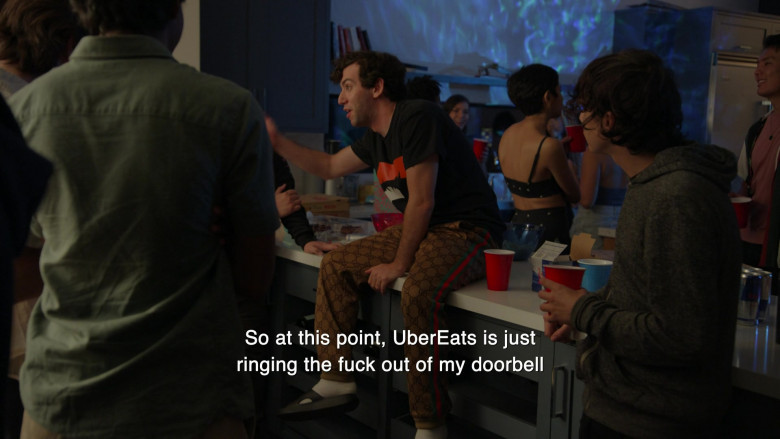 Gucci Pants and UberEats in Players S01E05 Guru (2022)