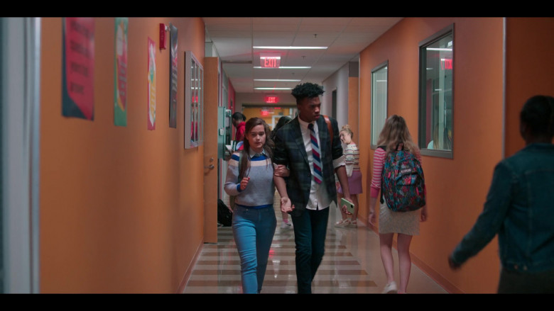 JanSport Trans Backpack in First Kill S01E02 First Blood (2022)