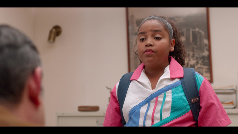 JanSport Trans Backpack in Gordita Chronicles S01E07 In America We Stereotype (2022)
