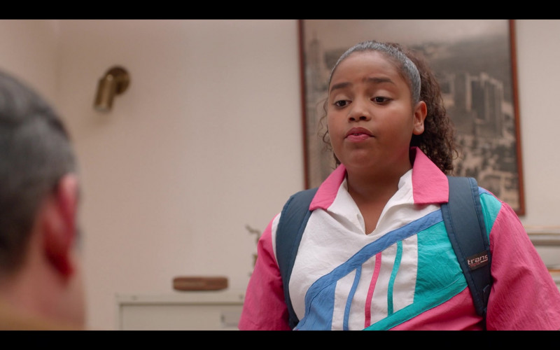 JanSport Trans Backpack in Gordita Chronicles S01E07 In America We Stereotype (2022)