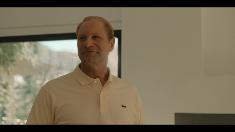 Lacoste Shirt Worn by Aaron Eckhart as Gerald Ford in The First Lady S01E08 Punch Perfect (2022)