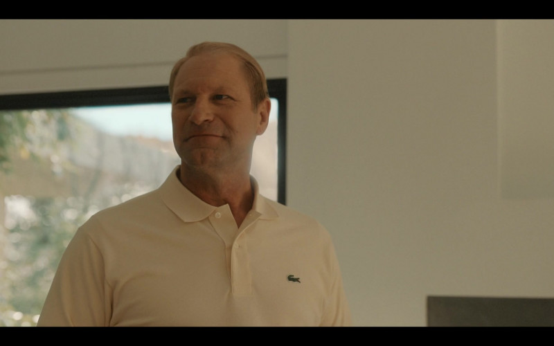 Lacoste Shirt Worn by Aaron Eckhart as Gerald Ford in The First Lady S01E08 Punch Perfect (2022)