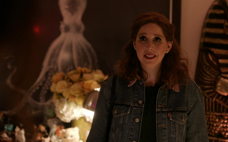 Levi's Women's Jacket Worn by Vanessa Bayer as Joanna Gold in I Love That for You S01E07 Point of No Returns (2022)