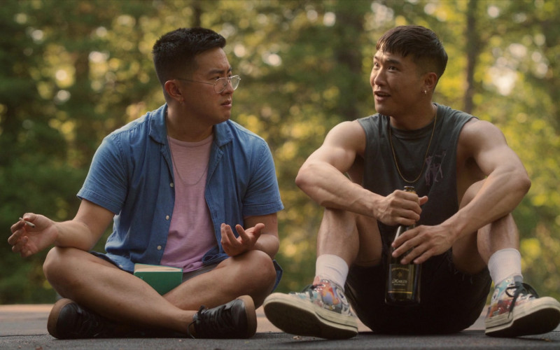 MAILLY Grand Cru Champagne Enjoyed by Joel Kim Booster as Noah & Bowen Yang as Howie in Fire Island (1)