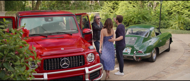 Mercedes-Benz G-Class Red Car in Father of the Bride (2022)