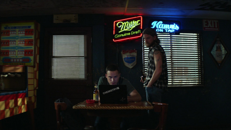 Miller Genuine Draft and Hamm's Beer Signs in Animal Kingdom S06E03 Pressure and Time (2022)