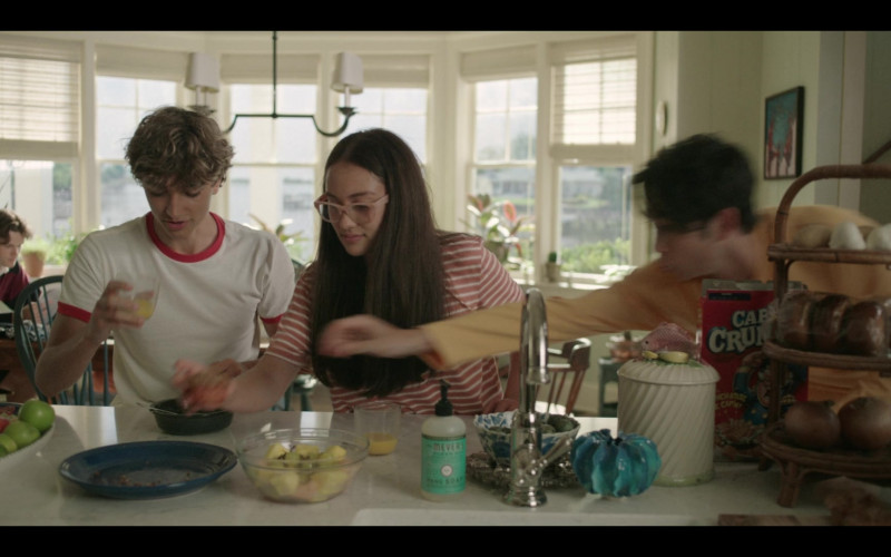Mrs. Meyer’s Clean Day Liquid Hand Soap and Cap’n Crunch Cereal in The Summer I Turned Pretty S01E01 Summer House (2022)
