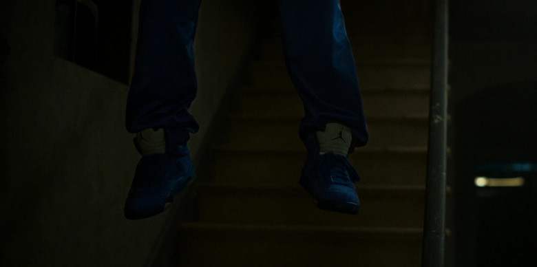 Nike Air Jordan Blue Sneakers in Shining Girls S01E08 30 (2022)