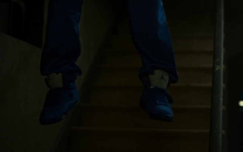Nike Air Jordan Blue Sneakers in Shining Girls S01E08 30 (2022)