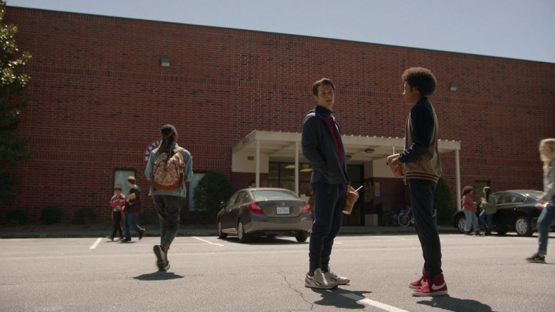 Nike Blazer Mid 77 Red Sneakers in Legacies S04E18 By the End of This, You’ll Know Who You Were Meant to Be (2022)