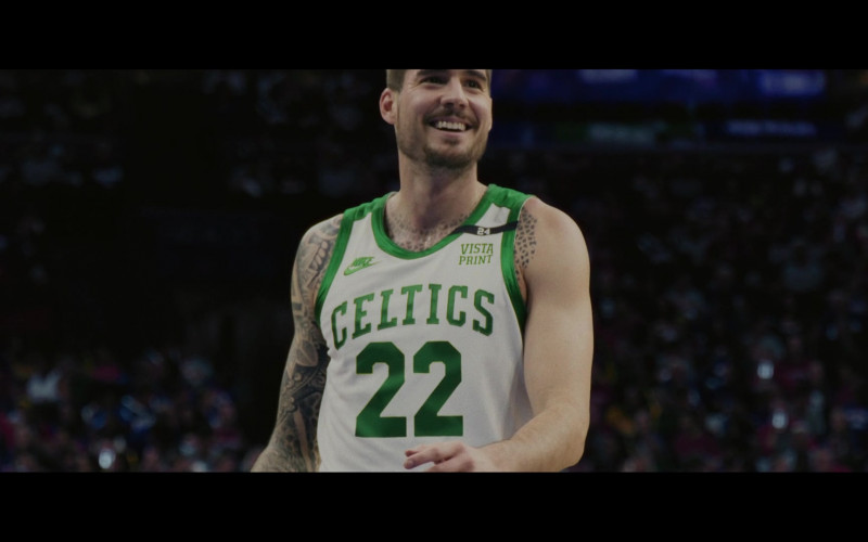 Nike Celtics Tee Worn by Juancho Hernangomez as Bo Cruz in Hustle (2022)
