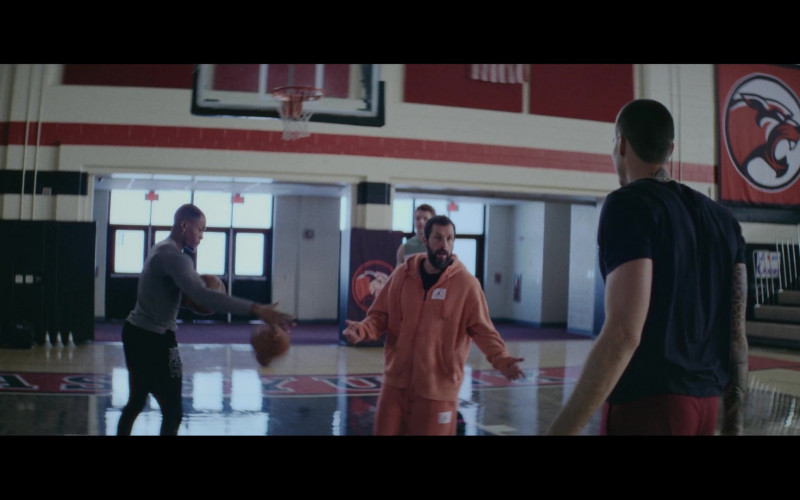 Nike Jordan Tracksuit Hoodie and Sweatpants of Adam Sandler as Stanley Sugerman in Hustle (1)