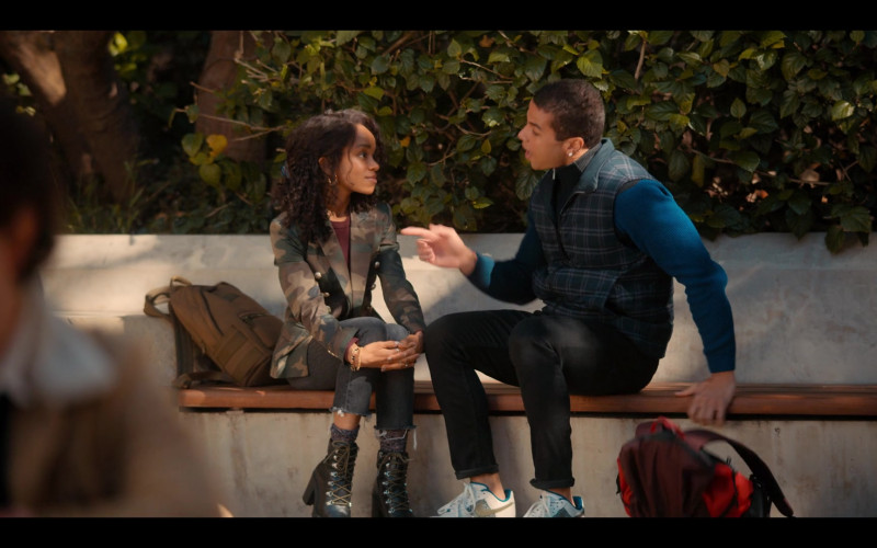 Nike Men’s Sneakers of Mason Gooding as Andrew Spencer in Love, Victor S03E08 Brave (2022)