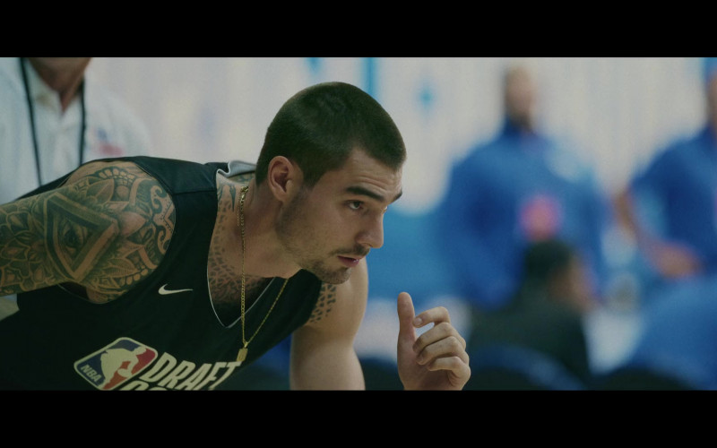 Nike NBA Tee Worn by Juancho Hernangomez as Bo Cruz in Hustle Movie (1)