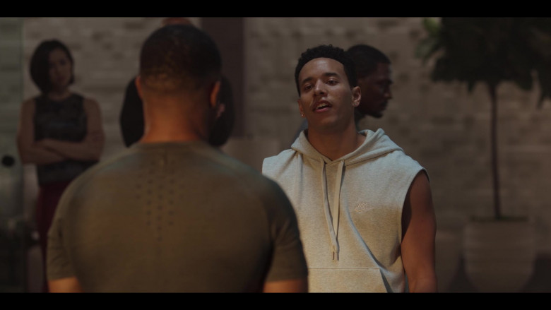 Nike Sleeveless Hoodie in First Kill S01E03 First Fight (2022)