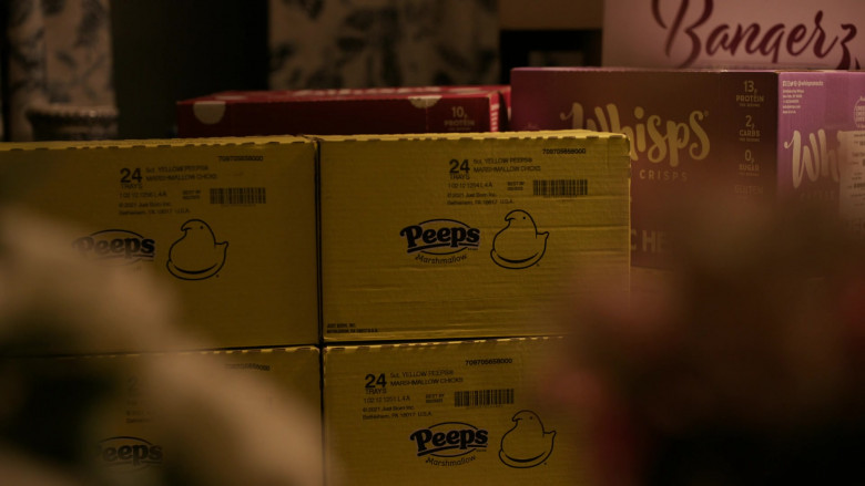 Peeps Marshmallow and Whisps Cheese Crisps in I Love That for You S01E07 Point of No Returns (2022)