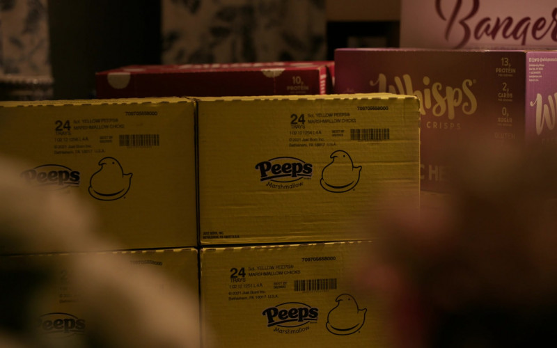 Peeps Marshmallow and Whisps Cheese Crisps in I Love That for You S01E07 Point of No Returns (2022)
