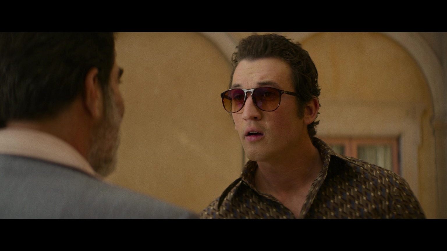 Persol men s sunglasses of miles teller as albert s ruddy in the offer