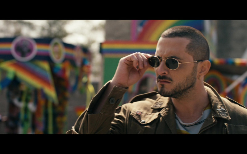 Ray-Ban Oval Sunglasses of Tomer Capone as Frenchie in The Boys S03E02 The Only Man In The Sky (2022)