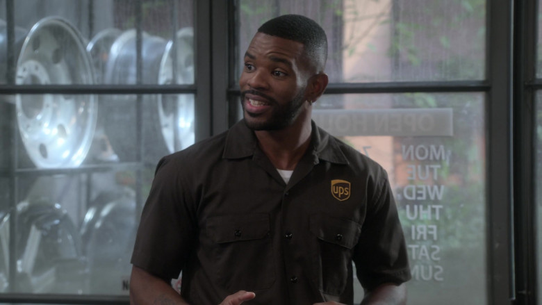 United Parcel Service in The Upshaws S02E01 Maybe Daddy (2022)