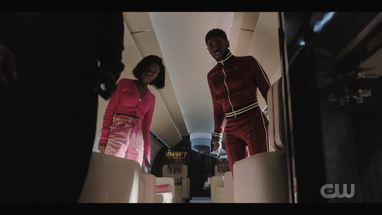 Wales Bonner Tracksuit Worn by Tian Richards in Tom Swift S01E04 … And the Chocolate Cowboys (1)
