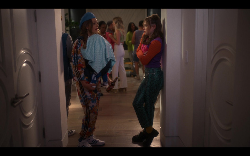 Adidas Women's Tracksuit and Sneakers in Boo, Bitch S01E01 Life's a Bitch and Then You Die (2022)