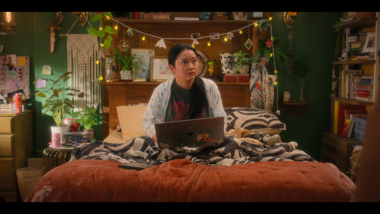 Apple MacBook Laptop Used by Lana Condor as Erika in Boo, Bitch S01E08 Bitch, Bye (2022)