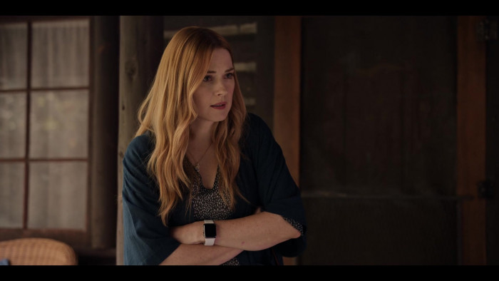 Apple Watch of Alexandra Breckenridge as Melinda ‘Mel' Monroe in Virgin River S04E07 Otherwise Engaged (2022)