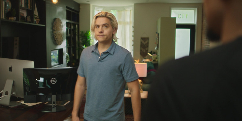 Apple iMac PC and Dell Monitor Used by Dylan Sprouse as Jake in My Fake Boyfriend (1)