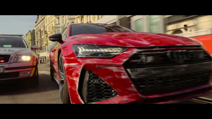 Audi RS 7 Red Sports Car in The Gray Man 2022 Movie (4)