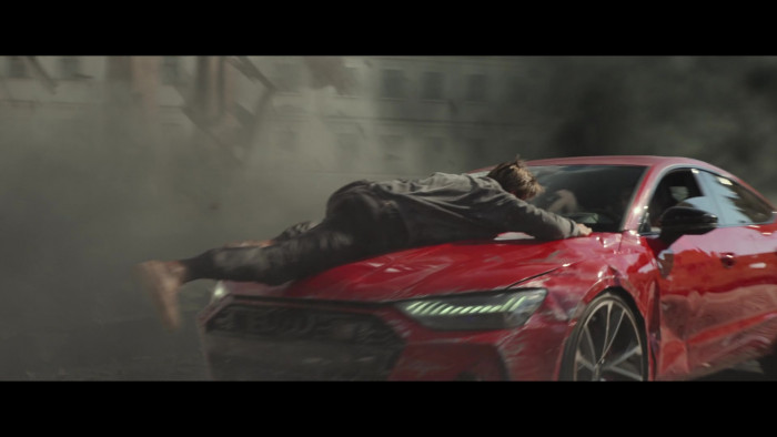 Audi RS 7 Red Sports Car in The Gray Man 2022 Movie (7)