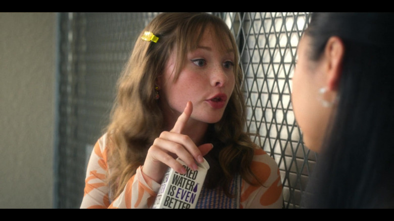 Boxed Water Is Better Held by Zoe Colletti as Gia in Boo, Bitch S01E01 Life's a Bitch and Then You Die (2022)