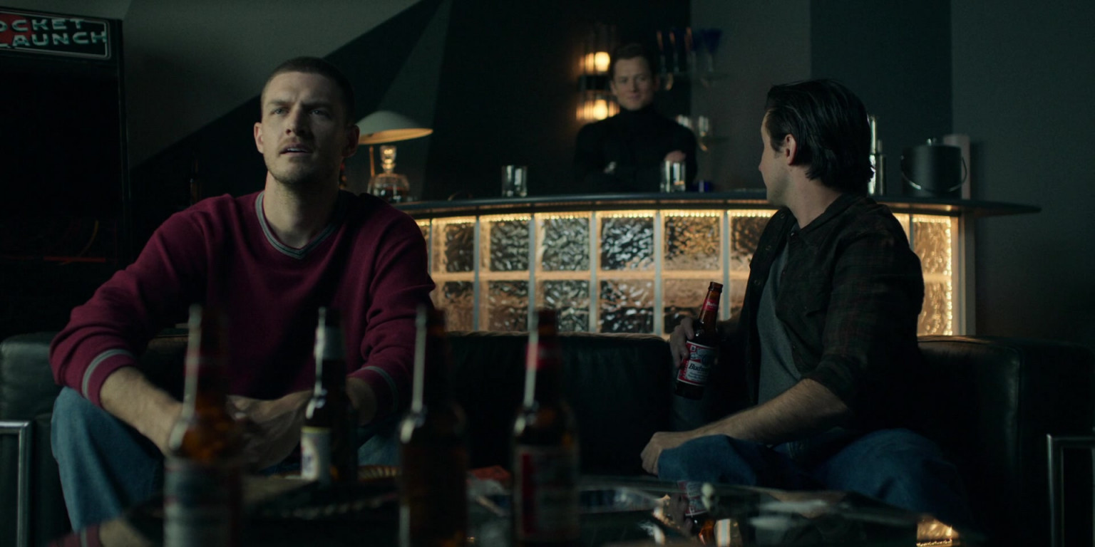 Budweiser Beer In Black Bird S01E01 