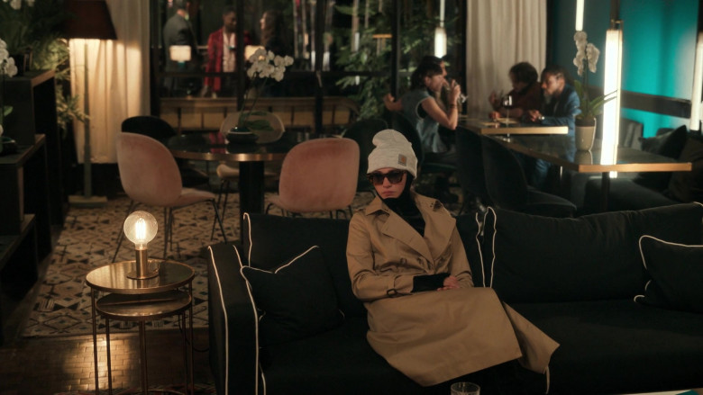 Carhartt Gray Beanie Hat Worn by Alicia Vikander as Mira Harberg in Irma Vep S01E08 The Terrible Wedding (1)