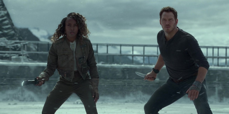 Casio G-Shock Watch of Chris Pratt as Owen Grady in Jurassic World Dominion (2022)