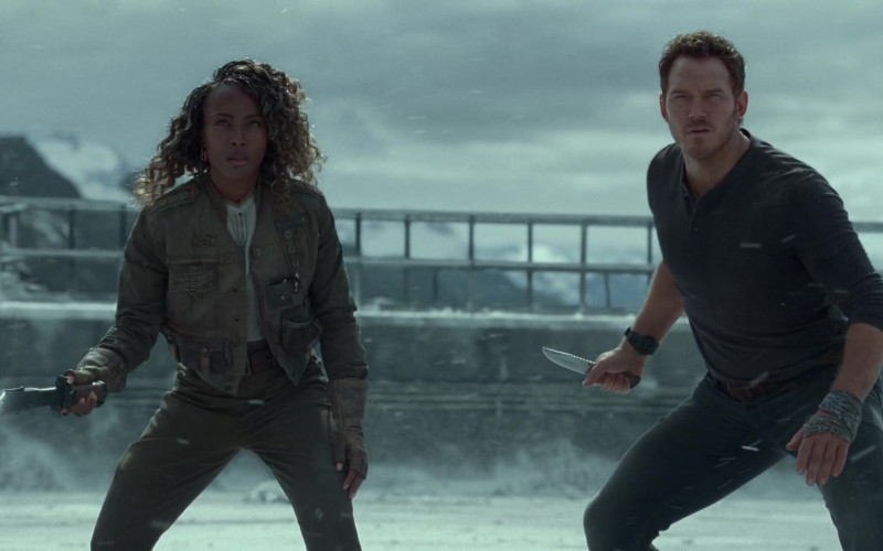 Casio G-Shock Watch of Chris Pratt as Owen Grady in Jurassic World Dominion (2022)