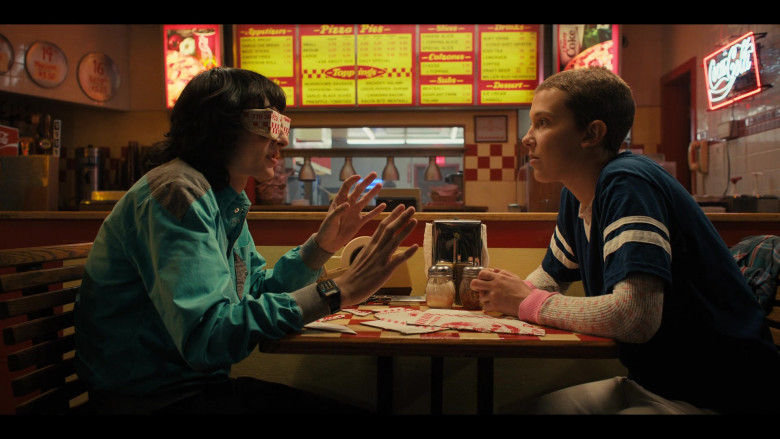 Coca-Cola Neon Sign and Logos in Stranger Things S04E09 Chapter Nine The Piggyback (3)