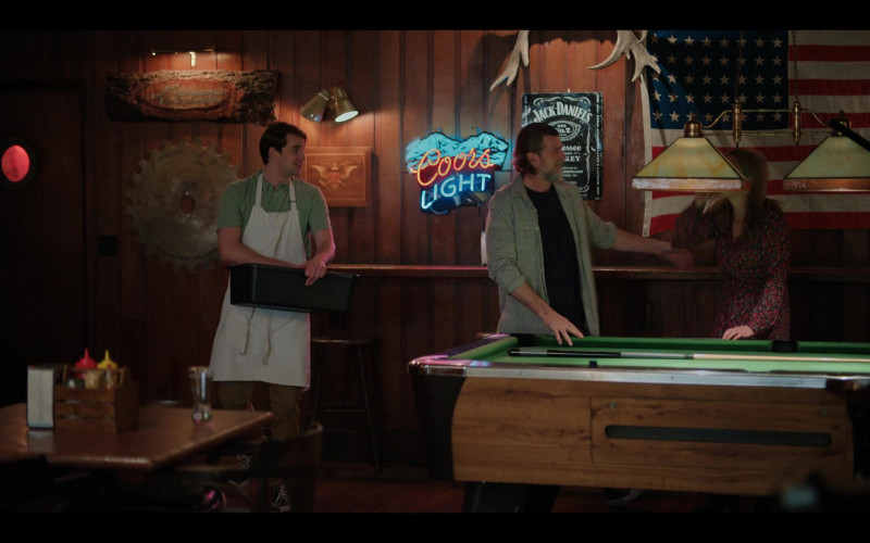 Coors Light Neon Sign and Jack Daniel’s Poster in Virgin River S04E11 Once Again (2022)