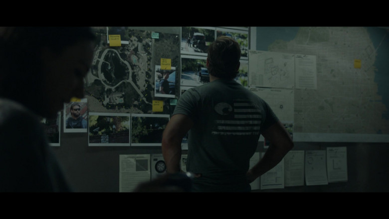 Costa Del Mar T-Shirt of Chris Pratt as Lt. Commander James Reece in The Terminal List S01E05 Disruption (1)