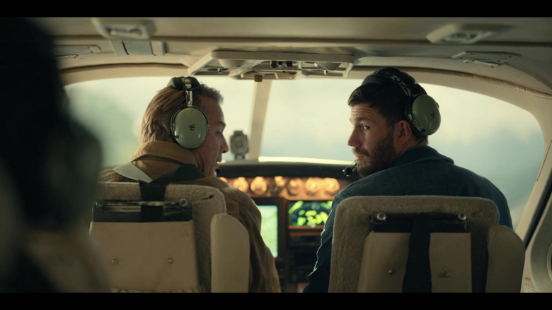 David Clark Aviation Headset of Austin Stowell in Keep Breathing S01E01 Arrivals (1)