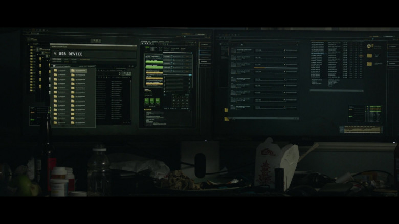 Dell Monitor and Fold-Pak in The Terminal List S01E02 Encoding (2022)