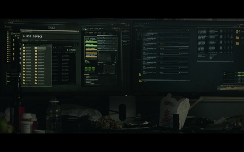 Dell Monitor and Fold-Pak in The Terminal List S01E02 Encoding (2022)