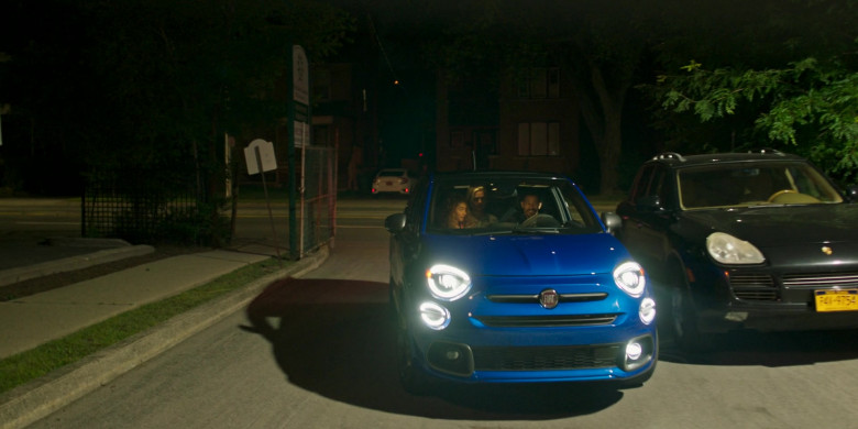 Fiat 500x Blue Car of Keiynan Lonsdale as Andrew in My Fake Boyfriend (3)