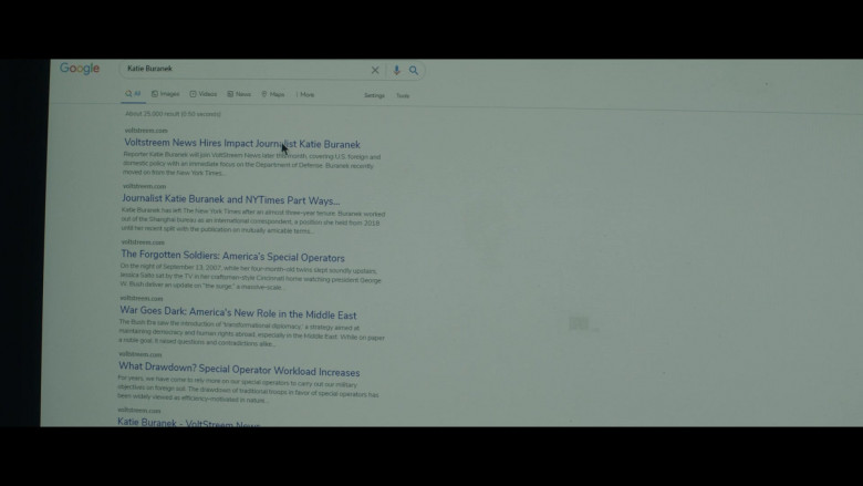 Google Website in The Terminal List S01E01 The Engram (2)