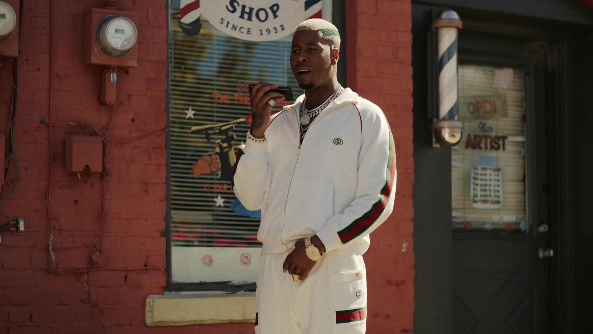 Gucci Men's Tracksuit In P-Valley S02E06 