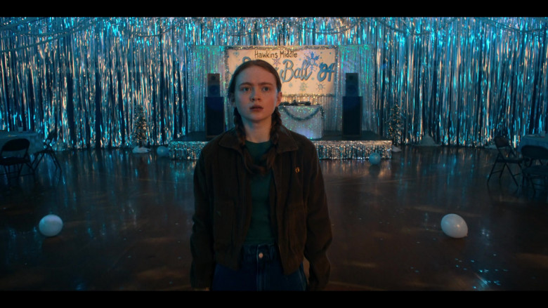 Hang Ten Women's Jacket of Sadie Sink as Max Mayfield in Stranger Things S04E09 Chapter Nine The Piggyback (1)