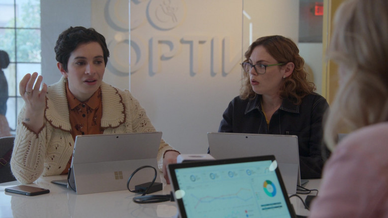 Microsoft Surface Tablets in Good Trouble S04E11 Baby, Just Say ‘Yes' (3)