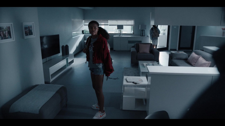 Nike Air Force 1 Sneakers Worn by Tamara Smart as young Jade Wesker in Resident Evil S01E03 The Light (2)