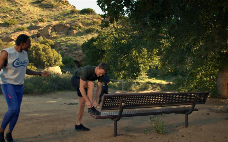 Nike Blue Pants and Nike Black Sneakers in All Rise S03E04 Trouble Man (2022)